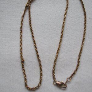 nice 24" Gold Rope Chain
